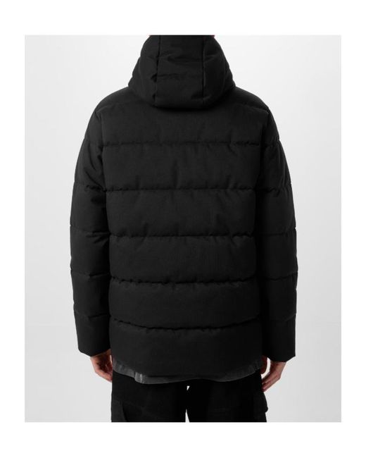 Barbour Black Brampton Puffer Jacket for men