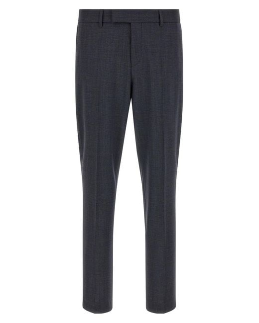 Boss Blue Two-Piece Set: Long-Sleeved Blazer And Trousers for men