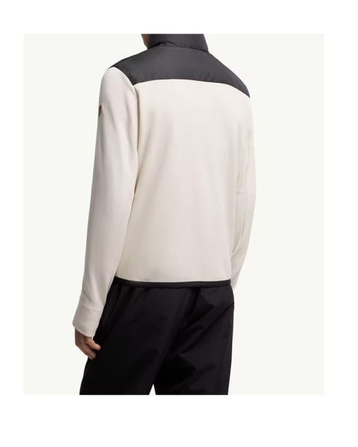 Moncler Black Grenoble Padded Polartec Zip-Up Jacket for men