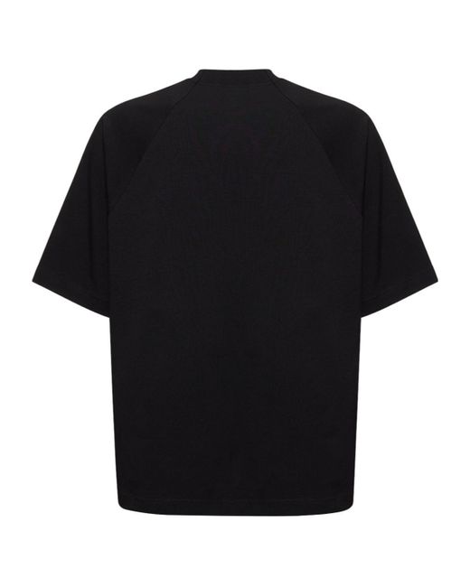 Jacquemus Black T-Shirt With Logo for men