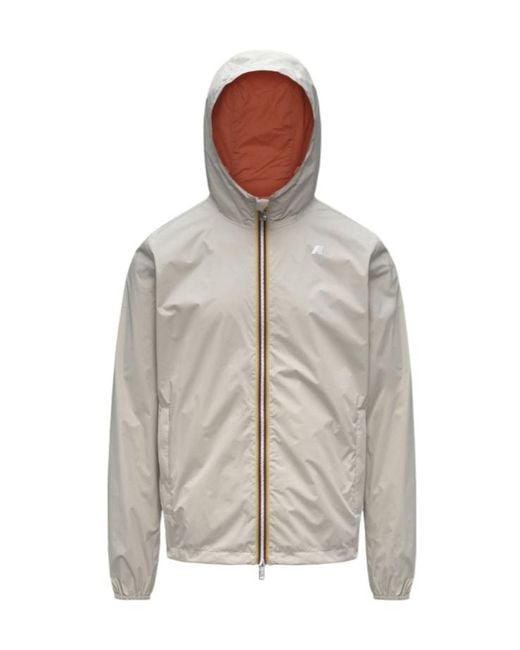 K-Way Brown Jake Plus.2 Reversible for men