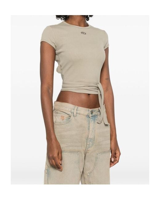 DIESEL Natural Bunny Tail-S-1 T-Shirt