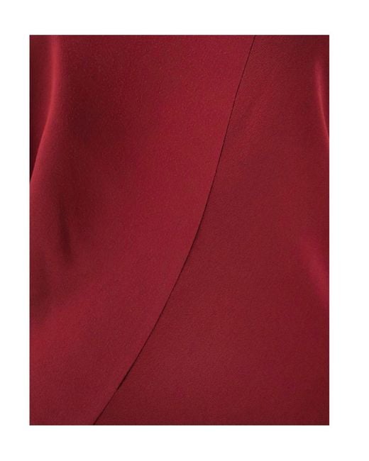 Alberta Ferretti Red Long Dress