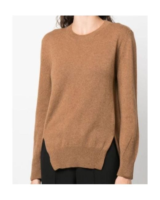 A.P.C. Brown Crewneck Knitted Jumper