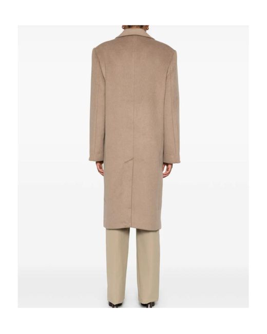 REMAIN Birger Natural Brushed Coat