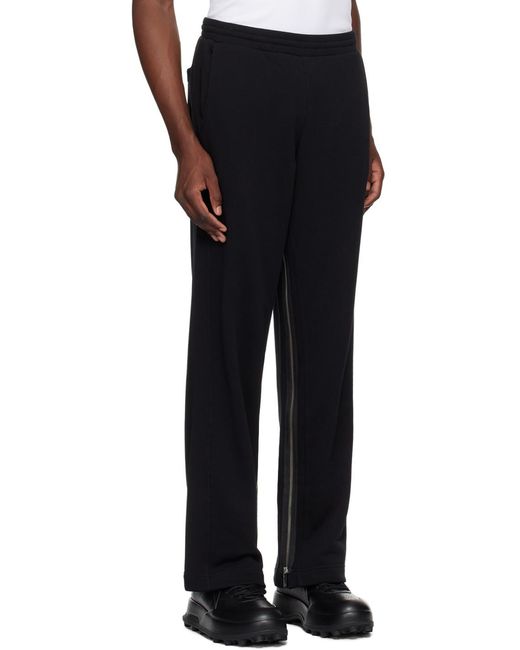 Helmut Lang Black Gusset Sweatpants for men