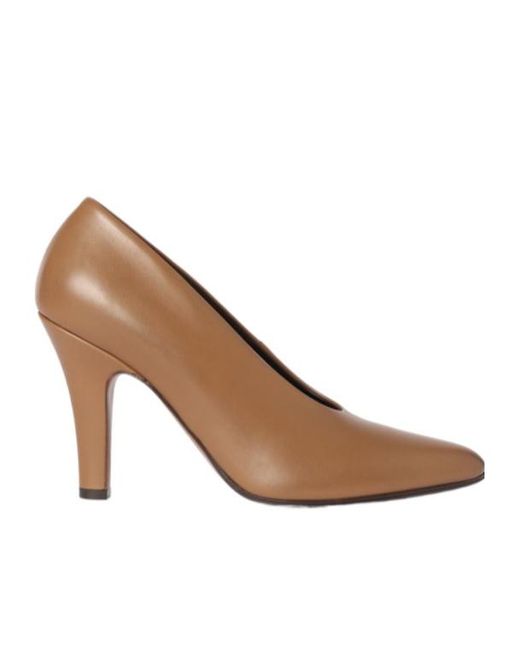 The Row Brown Pointed High Heels