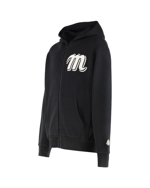 Moncler Black X Mercedes-Benz Bynigo Hoodie for men