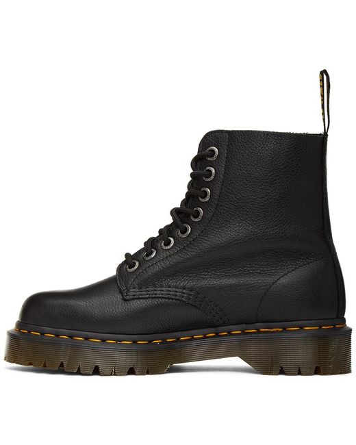 Dr. Martens Black Logo Lacing And Ankle Boots for men
