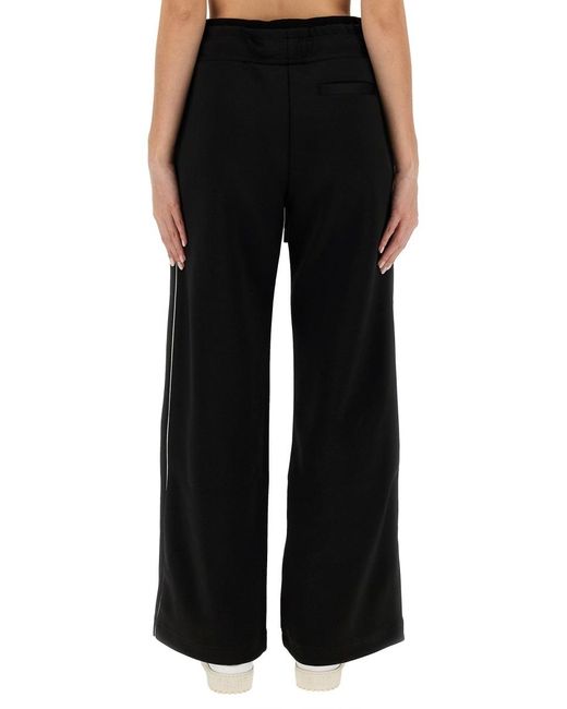 Off-White c/o Virgil Abloh Black Logo Embroidered Drawstring Pants