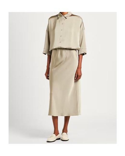 MAX&Co. Natural Midi Skirts