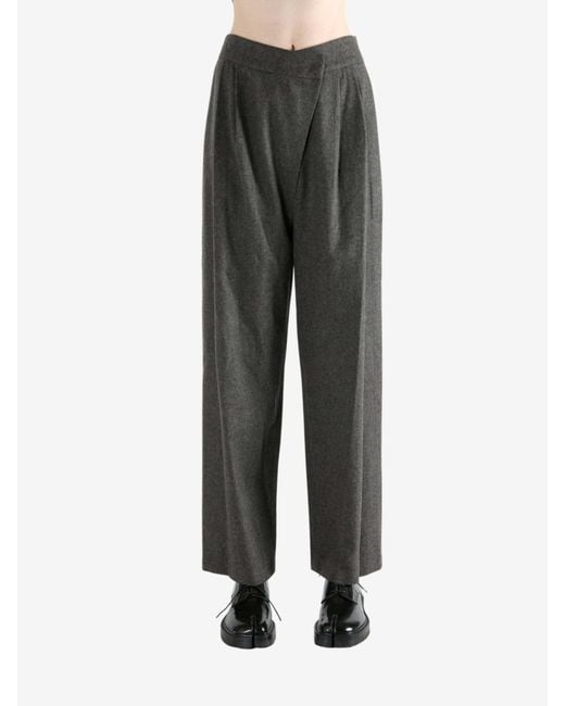 Amomento Gray Wrap Pants