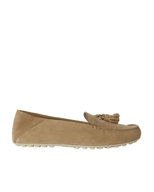 Loro Piana Natural Tassel Detailed Slip-On Loafers