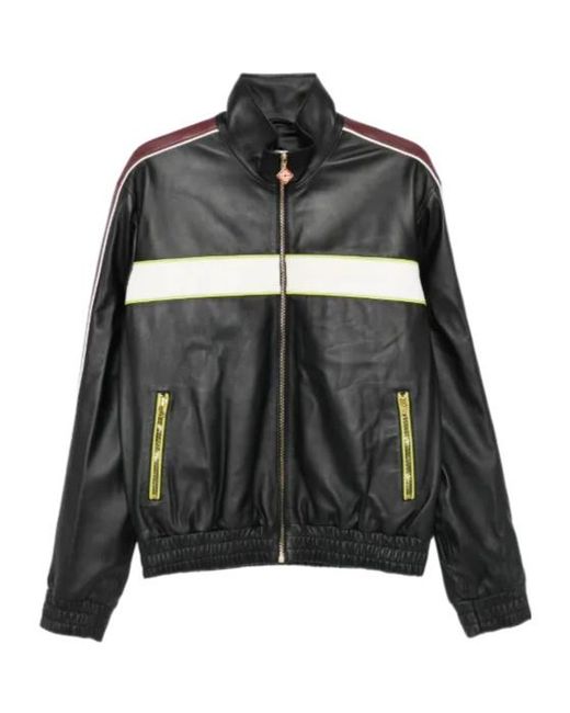 Casablanca Black Stripe Zip Jacket for men