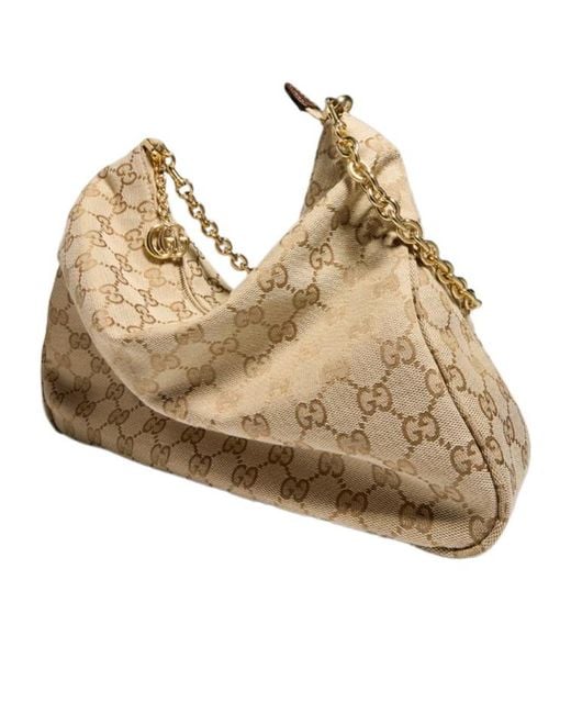 Gucci Natural Lady Lunetta Chain Medium Shoulder Bag