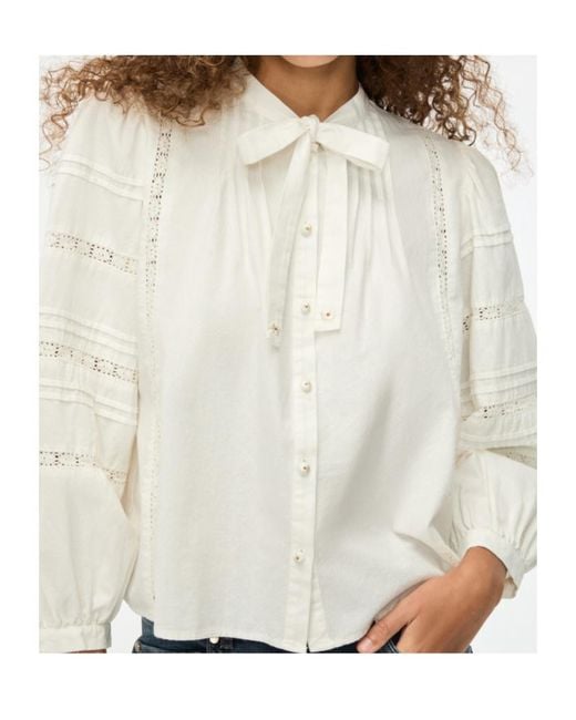 iBlues White Loose-Fit Shirt