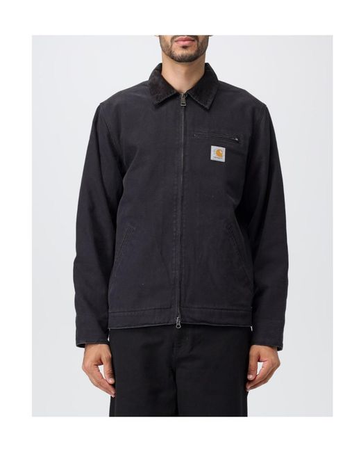 Carhartt Black Logo Casual Jacket for men