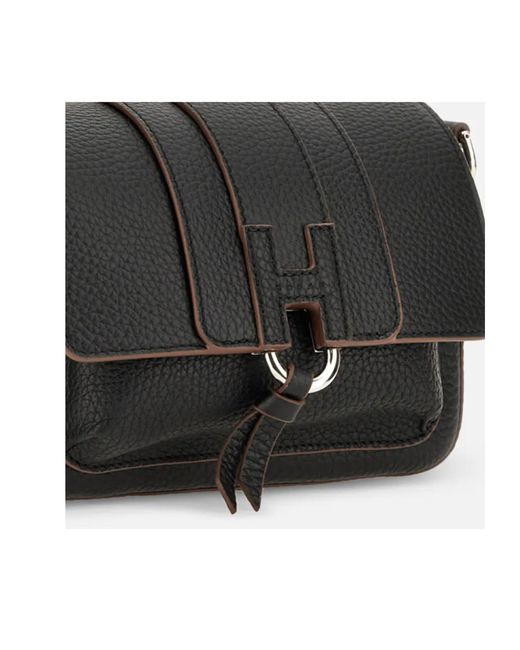 Hogan Black Trend Flap Bag