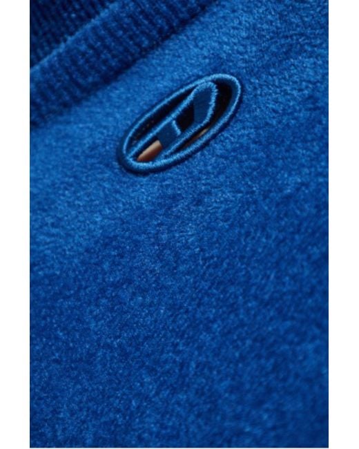DIESEL Blue M-Cenil Cut-Out Mini Dress