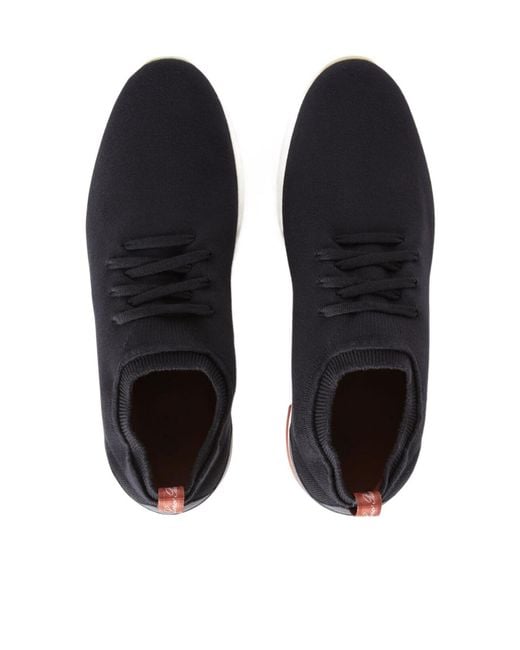 Loro Piana Black 360 Lp Flexy Walk Sneakers for men