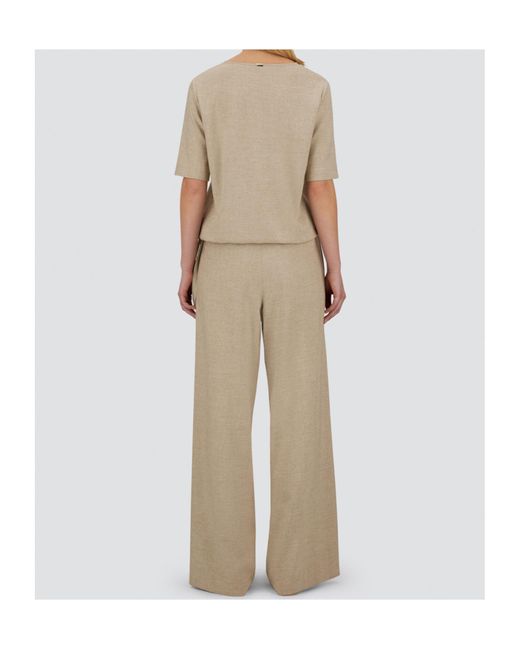 Herno Natural Straight-Leg Trousers