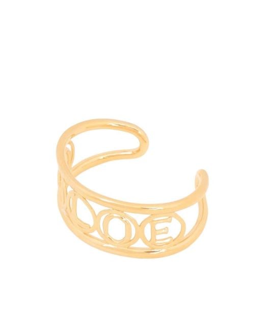 Chloé Metallic Chloé Script Bracelet