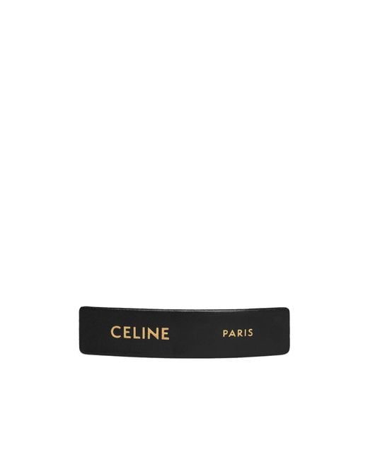 Céline White Paris Hair Clip