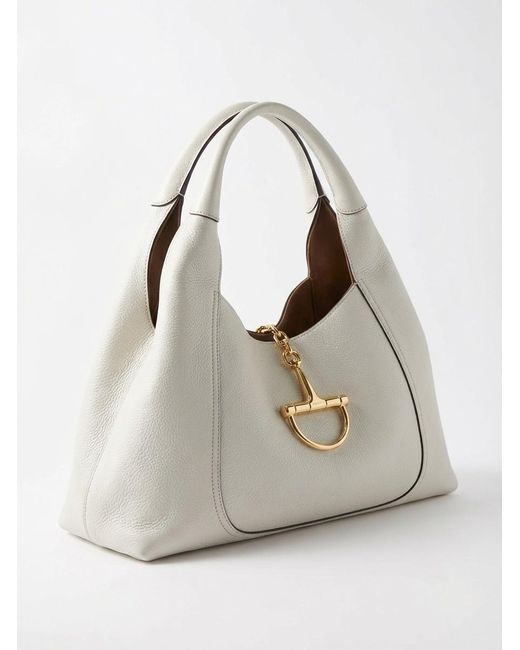 Gucci Natural Softbit Maxi Shoulder Bag