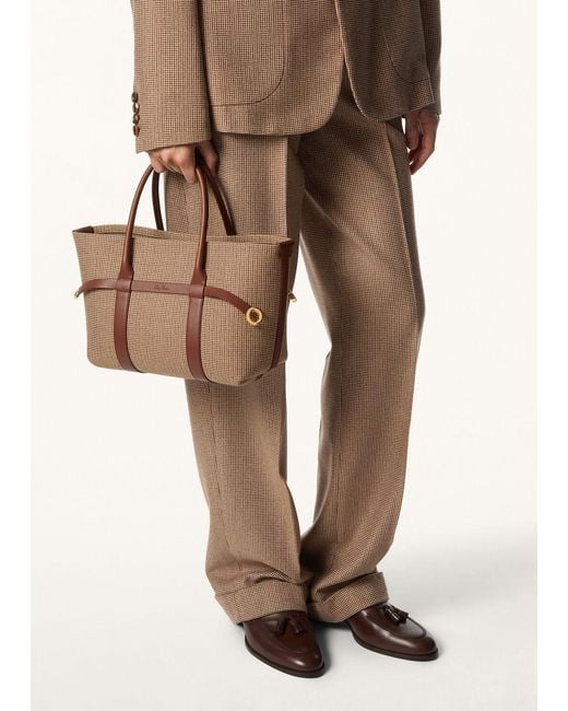 Loro Piana Brown Ghiera Handbag
