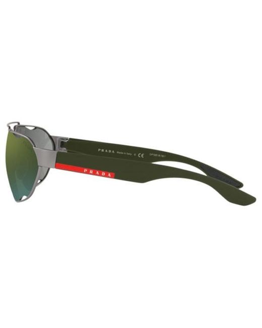 Prada Green Logo Sunglasses
