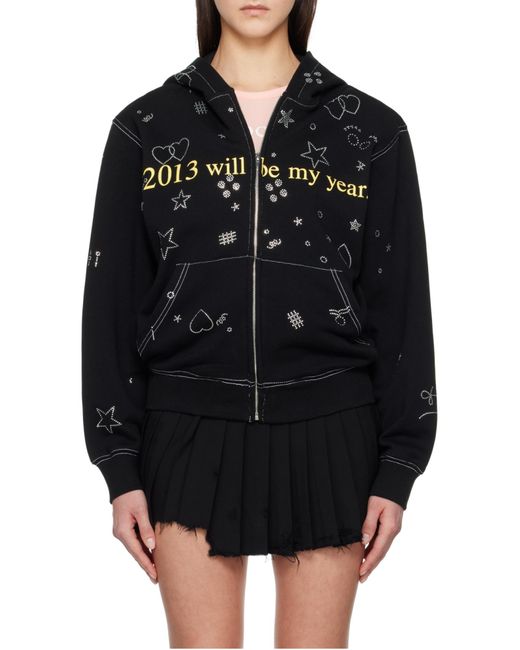 PRAYING '2013' Hoodie in Black | Lyst