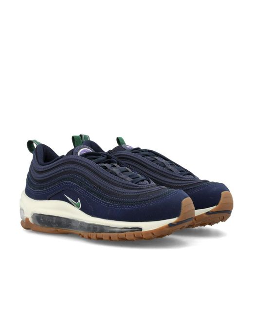 Nike Blue Air Max 97 Low-Top Sneakers