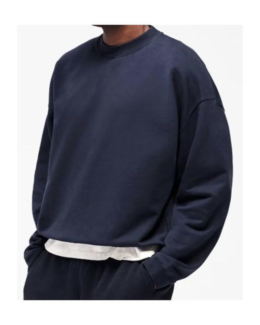 Represent Blue Initial Boxy Sweater for men