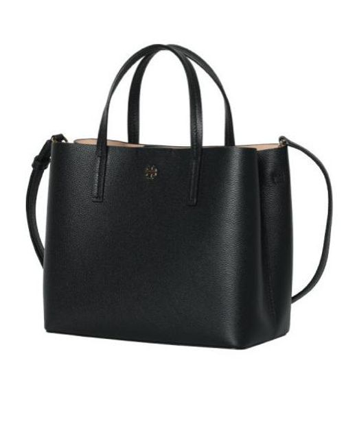 Tory Burch Black Double-Handled Shoulder Bag