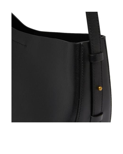 Soeur Black Adjustable Shoulder Bag
