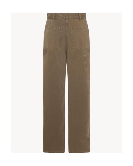 The Row Natural Sharka Cotton Trousers