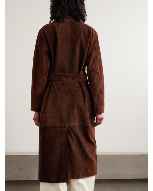 Polo Ralph Lauren Brown Suede Coat
