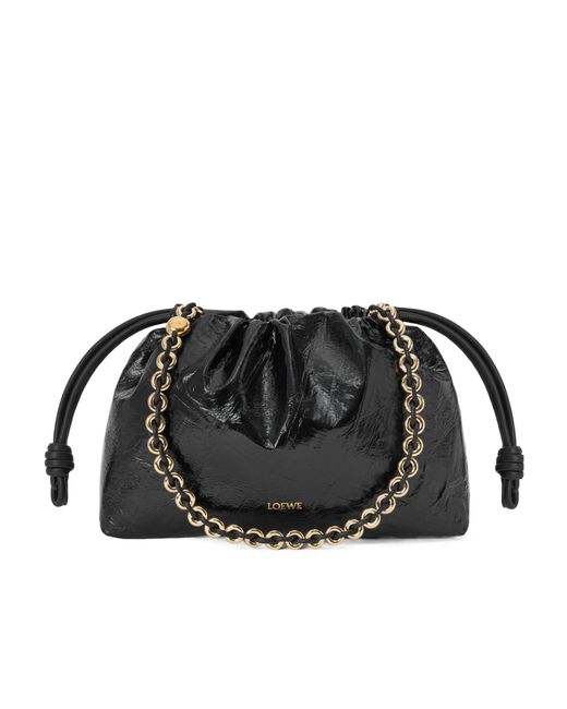 Loewe Black Medium Flamenco Purse