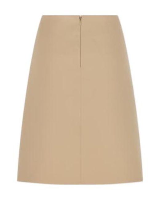 Dior Natural Christian Classic Straight Skirt