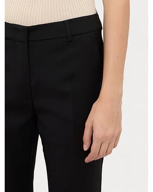 Weekend by Maxmara Black Casual Trousers With Belt Loops