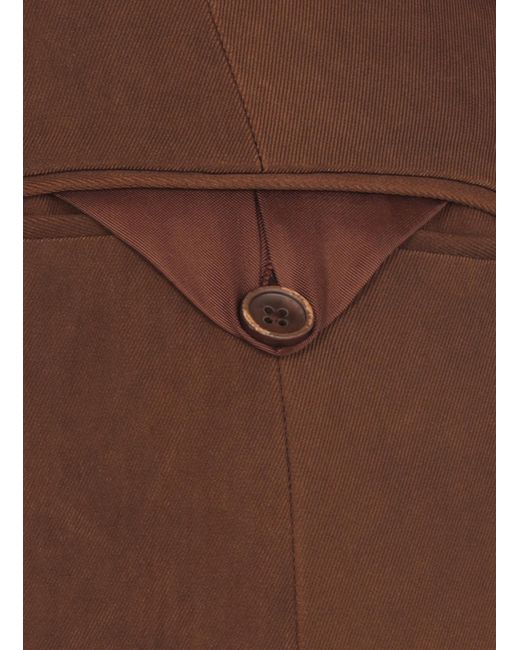 Uma Wang Brown Paw Pants