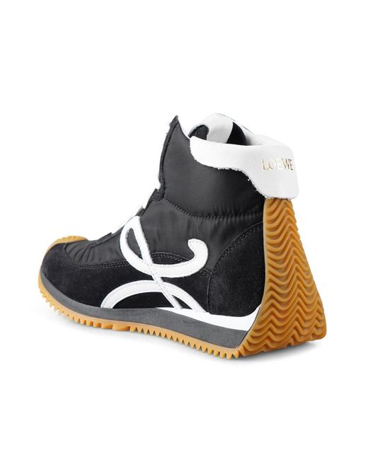 Loewe Black High Top Flow Runner