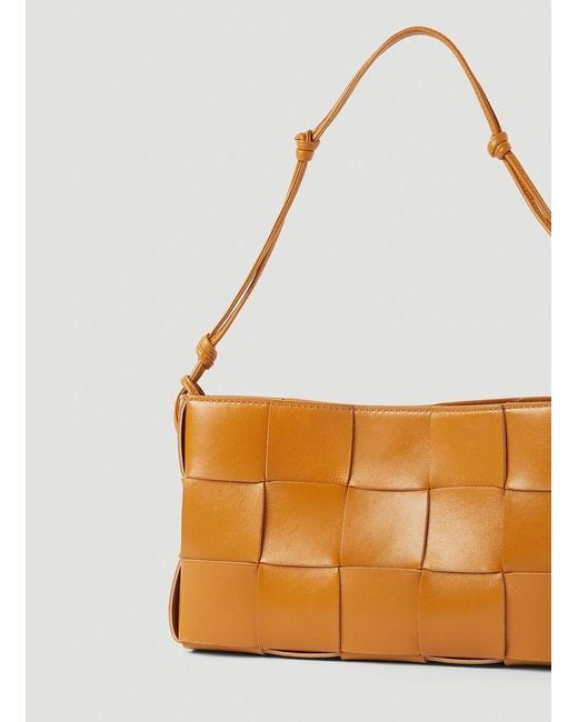 Bottega Veneta Brown Cassette Shoulder Bag