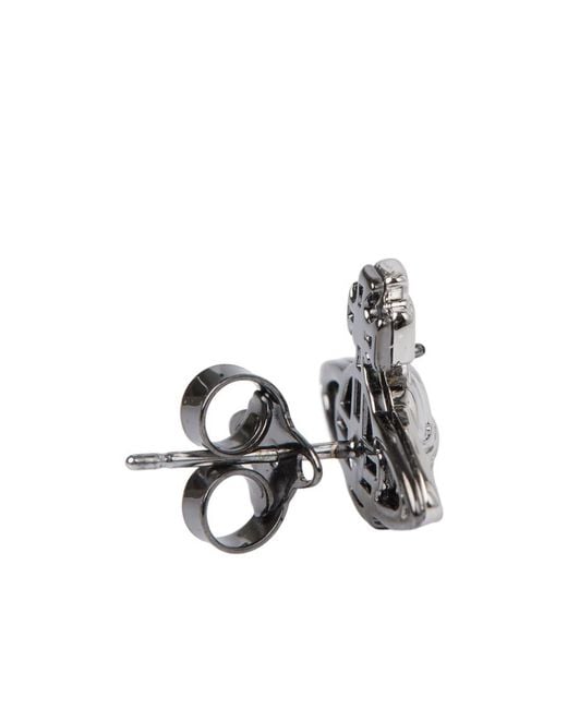 Vivienne Westwood White Single Earring for men