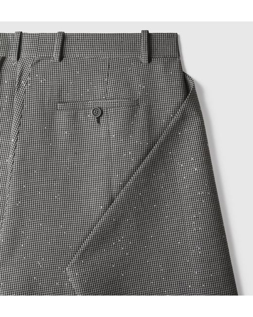 Dior Gray Pleated Pants