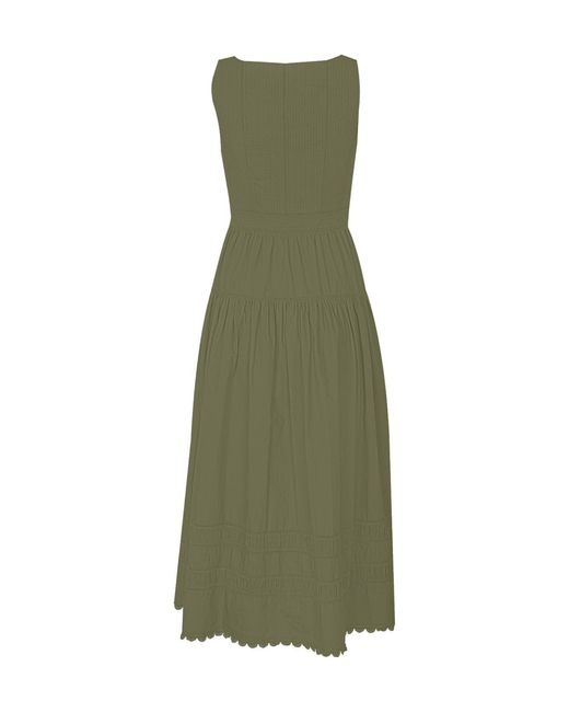 Ulla Johnson Green Sleeveless Dress