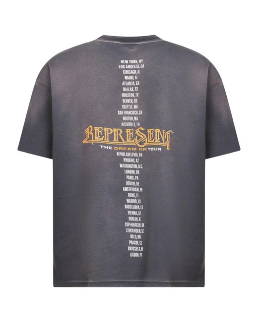Represent Gray T-Shirts for men