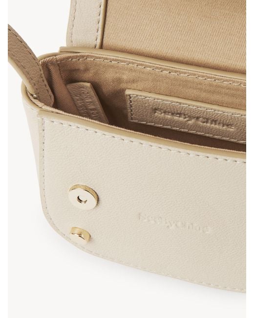 See By Chloé White Flip Shoulder Bag