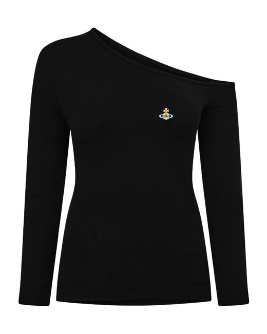 Vivienne Westwood Black Viv Hebo Long Sleeve T-Shirt