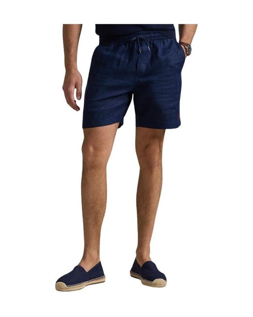 Polo Ralph Lauren Blue Polo Prepster Shorts for men